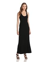 Hot Sale KAMALIKULTURE Women's Racer Maxi Gown, Black, Small