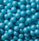 Sweetworks Shimmer Powder Blue Sixlets 1 lb Bag