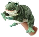 Plush Frog Puppet with Sound Freddy 12