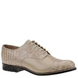 Stacy Adams Men's Madison Croco Cap-Toe Oxford,Taupe,13 D