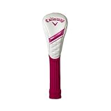 Callaway(キャロウェイ) Fairway Wood Head Cover PU Sport 10 JV ホワイト/チェリーピンク/ピンク フェアウェイウッド キャロウェイ