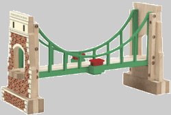 THOMAS THE TANK TRAIN RAILWAY - SUSPENSION BRIDGE
