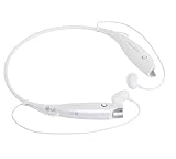 LG Electronics HBS-730 Tone+ Stereo Bluetooth Headset - Retail Packaging - White