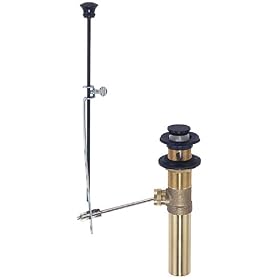 Elizabethan Classics ECLD1ORB Pop-Up Lavatory Drain, Oil Rubbed Bronze