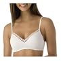 Barely There Women's Flawless Fit Comfy Support Wirefree with Lace Trim Bra   #4286