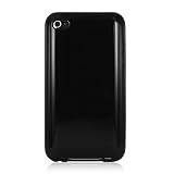 iPod Touch 4th Gen case MiniSuit TPU skin case for iPod Touch 4 4th Generation, 4G, 4th Gen (Glossy Black)