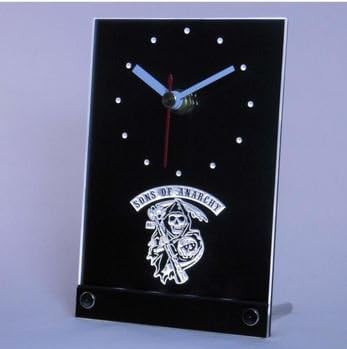 Sons of Anarchy 3D LED Table Desk Clock