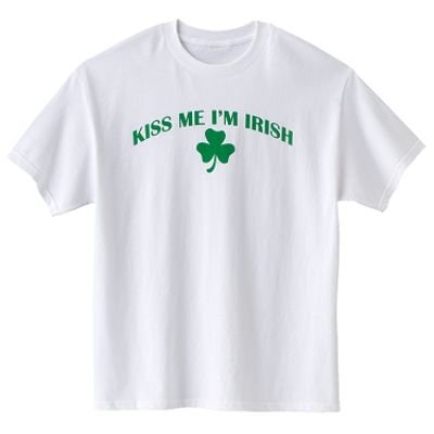 Kiss Me I'm Irish Cotton T-Shirt