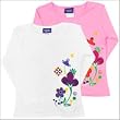 Girls Screen Printed Jersey Tee