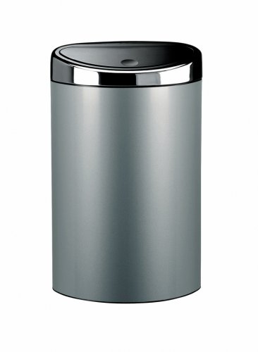BRABANTIA 361722 Design Abfalleimer Touch bin &reg; 40 L metallic grey Preisvergleich