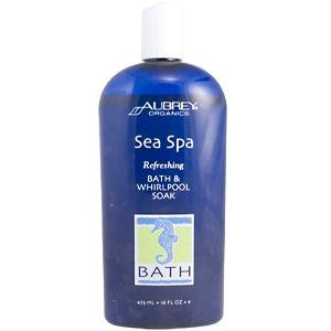 Aubrey Organics - Sea Spa Bath & Whirlpool Soak, 16 fl oz liquid