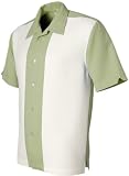 Cubavera Men's Pieced Bedford Cord Camp Shirt. C6SW003