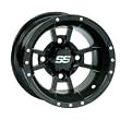 04-12 YAMAHA YFZ450: ITP SS112 SPORT REAR WHEEL - 9X8 3+5 BLACK