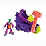 Imaginext DC Super Friends - The Joker Mini Figure with VehicleIMAGE