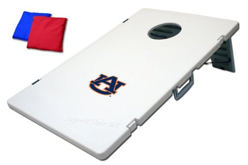 Auburn University Tigers War Eagle plastic cornhole game, This Tigers tailgate bean bag toss is a new lightweight plastic version of Tailgate Toss, the hottest outdoor game on the market, This exciting game can be enjoye...