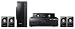 Samsung HW-C560 S 5.1 AV-Receiver Paket ( 5.1 System, 600W, 5.1 Lautsprecherpaket, Apple iPod-Dock) perlschwarz
