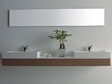 89 Modern Fiat Double Sink Contemporary Bathroom Vanity with Mirror