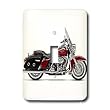 Light Switch Cover Picturing Picturing Harley Davidson Motorcycle - single toggle switch