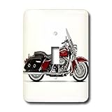 Light Switch Cover Picturing Picturing Harley Davidson Motorcycle - single toggle switch