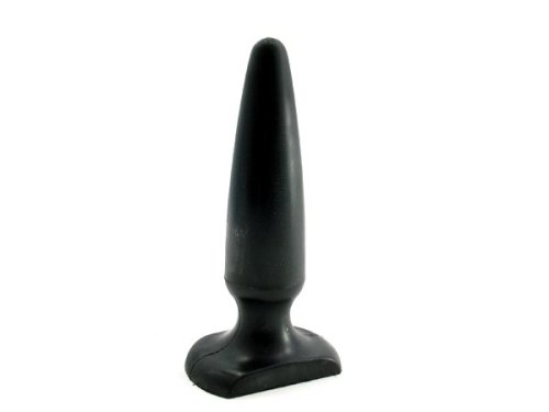 Heart 2 Heart Anal Plug Nitrile, Black, Medium