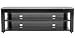 Sanus Lowboy 65" Black Three-Shelf Widescreen TV S...