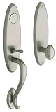 Baldwin 85360.150.FD Blakely Emergency Exit Dummy Handleset with Egg Knob, Satin Nickel