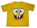SpongeBob Face Toddler Child's Yellow T-shirt
