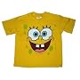 SpongeBob Face Toddler Child's Yellow T-shirt