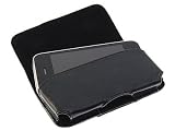 iTALKonline BLACK Side Pouch Carry Case with Belt Loop for Apple iPhone 3G / 3GS / 4 / 4G / HD