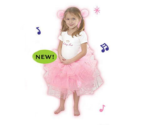 Acting Out Musical Swan Lake Princess Skirt
