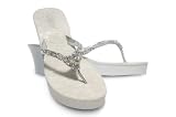 ESNY Wedge Thong Wedding Sandals with Rock Candy (M / 7 8) 314p5f0W1BL. SL160 ESNY Wedge Thong Wedding Sandals with Rock Candy (M / 7 8)