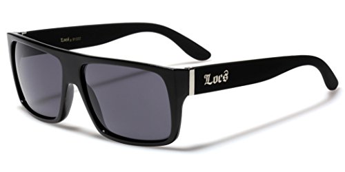 LOCS Super Flat Top Wayfarer Style Original Gangsta Shades Hardcore Sunglasses