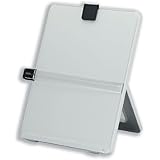 Fellowes Desktop Copyholder - Letter Size - Non-Magnetic - Platinum