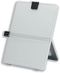 Fellowes Desktop Copyholder - Letter Size - Non-Magnetic - Platinum