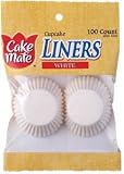 Mini Cupcake Liners White 100ct