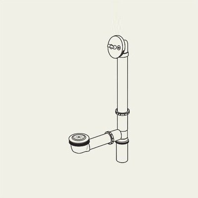 Delta Faucet RP393 Bath Waste Assembly, Chrome