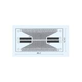 サンハヤト 基板 CK-4 コネクター変換基板　SMTコネクタ0.5mmピッチ50ピンｘ2