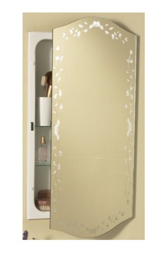 Headwest Venetian Eclipse Mirror Recessed Medicine Cabinet 16 Inch By 28 Inch Stephanie H Terreller