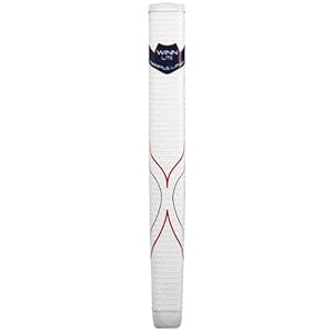 Winn Excel Lite Jumbo Pistol Putter Grip (Red/White/Blue)