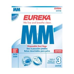 Eureka 60295B Style MM Vacuum Bags to fit Eureka Mighty Mite Canister vacuums