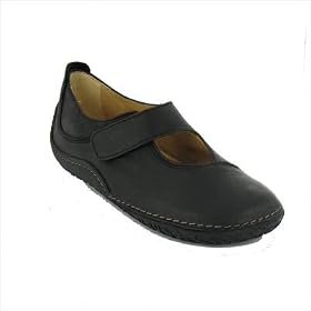 Buy Fresh Ladies Casual Shoes in Black Greased Leather color: Black Greased Leather, Size: 6.5-7