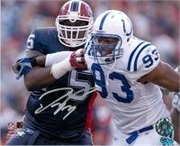 Dwight Freeney Autographed Indianapolis Colts 8x10 Photo - Super Bowl XLI Champion