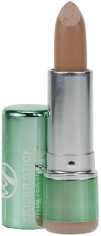 W7 Concealer Cover Stick with Tea Tree Oil Medium/ deep 3.5 g by Warpaint Cosmetics Ltd. (English Manual)