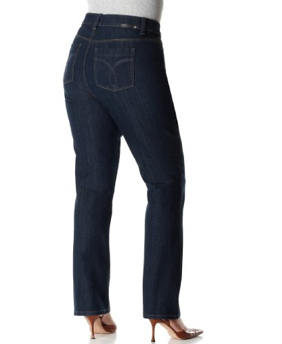 314pRJL W5L Calvin Klein Jeans Plus Size Jeans Shape Boot