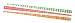 France Luxe Hair Stick Singles - Brady Stripe