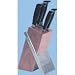 6 Pc. Knife Block Set - Forged (Black/Stainless) (6 W x 7 D x 13 H)