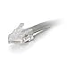 C2G / Cables To Go 22672 Cat5E Non-Booted Unshielded (UTP) Network Patch Cable, Gray (3 Feet/0.91 Meters)