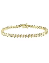 2 ct.t.w. Diamond "S" Style Brac in 10k YG, I3, 7" in length
