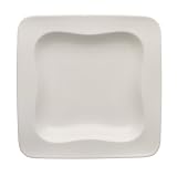 VIVO Villeroy & Boch Design 0701 9-Inch Square Rim Soup, Set of 4
