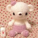 【あみぐるみキット】 くまのニーナ（ピンク）